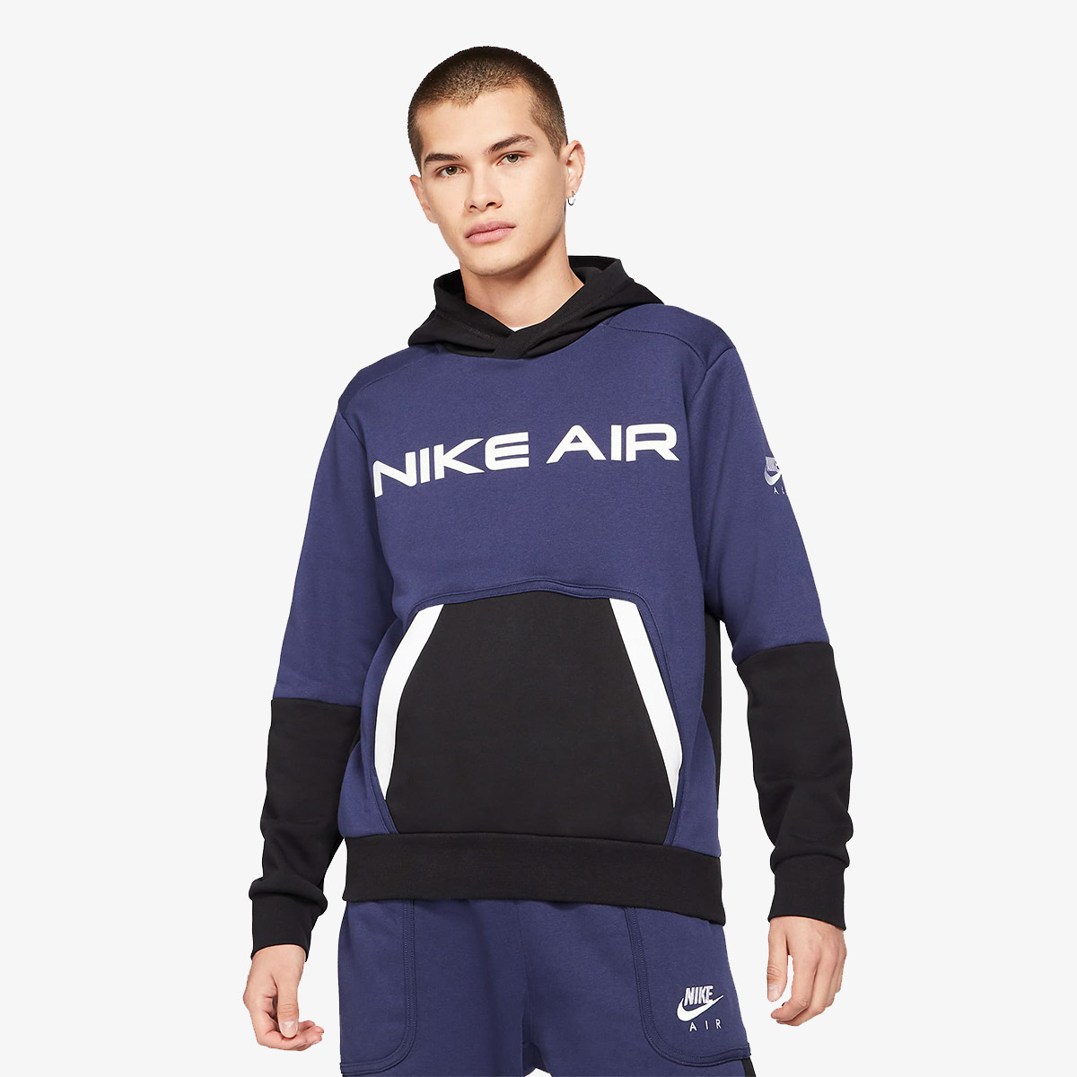 NIKE Суитшърт M NSW NIKE AIR PO FLC HOODIE 