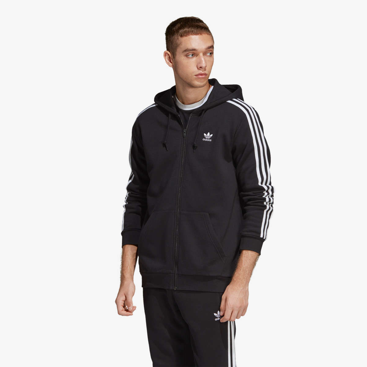 adidas Суитшърт 3-STRIPES FZ 