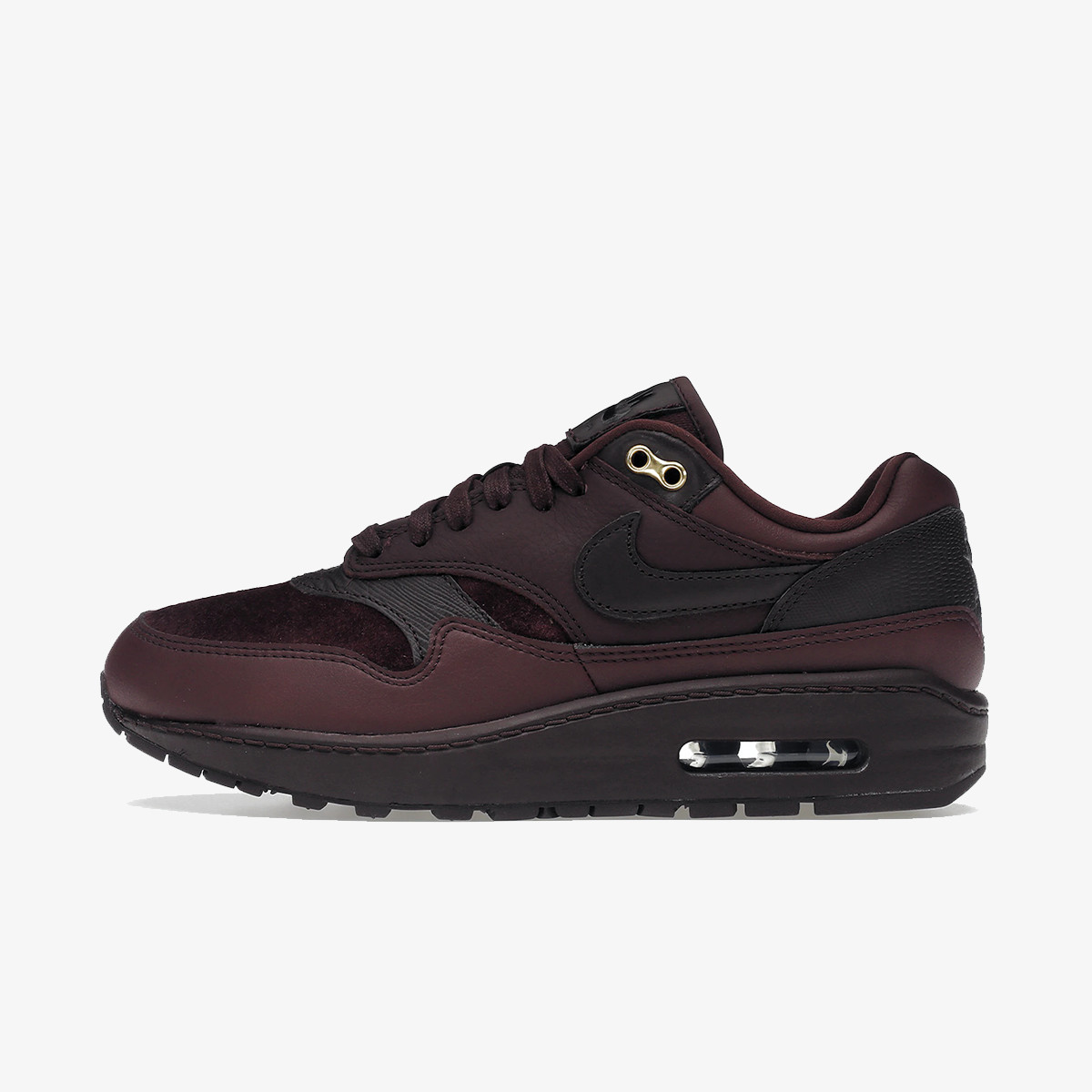 NIKE W AIR MAX 1 '87 NBHD ALE BROWN/ALE BROWN-GUM MED BROWN 22HO-I