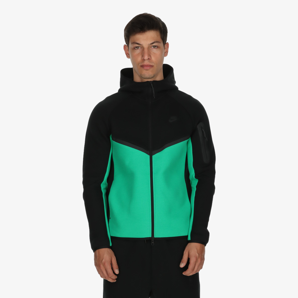 NIKE Суитшърт M NK TCH FLC FZ WR HOODIE | Buzz - Online Shop