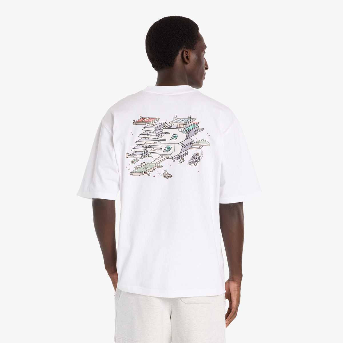 NEW BALANCE Тенискa Ghica Sport Station Oversized T-Shirt | Buzz