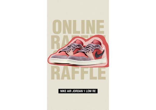 Raffle Time: Nike WMNS Air Jordan I Low SE
