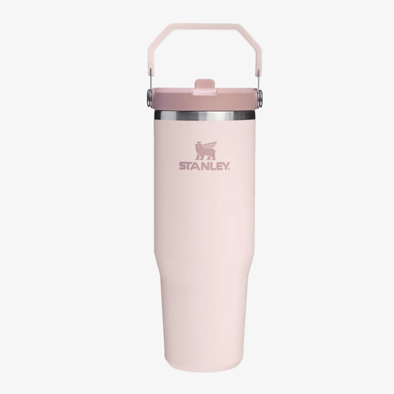 Stanley БУТИЛКA ЗА ВОДА STAN 30OZ ICEFLW FLPSTRW2.0 TUMB ROSE QU