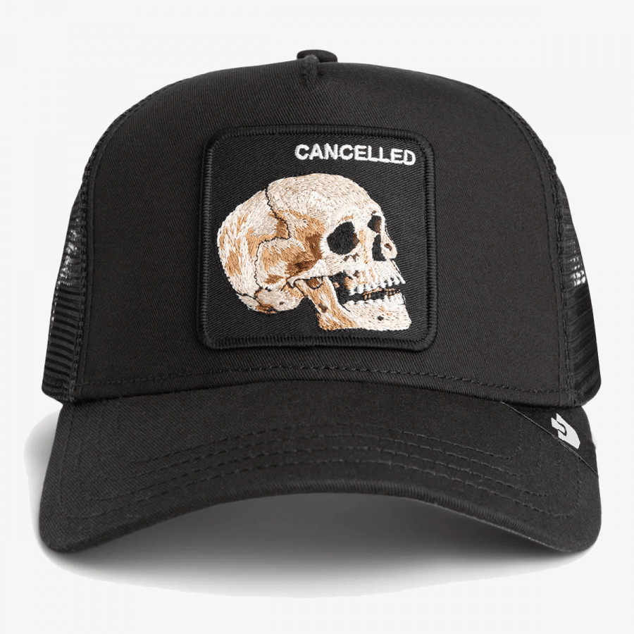 GOORIN BROS Шапка с козирка THE CANCELLED SKULL 