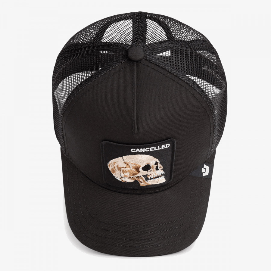 GOORIN BROS Шапка с козирка THE CANCELLED SKULL 