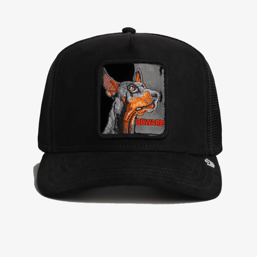 GOORIN BROS Шапка с козирка BLACK OUT DOBERMAN 