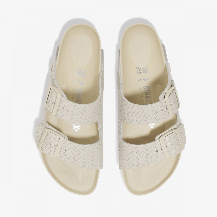 BIRKENSTOCK Чехли Arizona LENA Woven Emboss Ecru HEX 