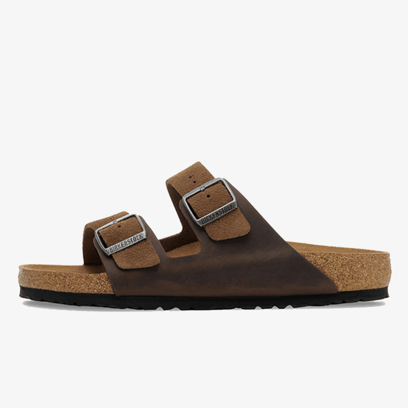 BIRKENSTOCK Чехли Arizona LEVE/LEOI Dark Tea 