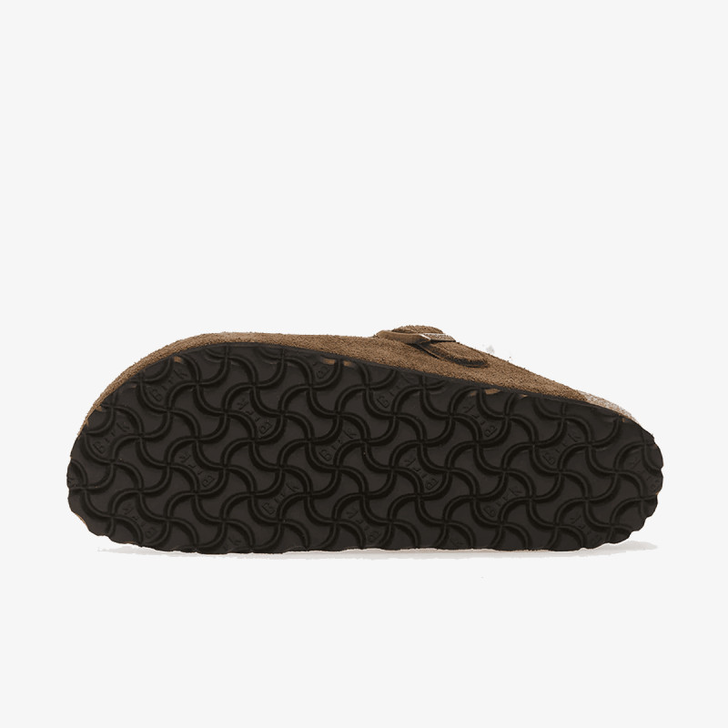 BIRKENSTOCK Чехли Boston Shear LEVE Dark Tea LAF 