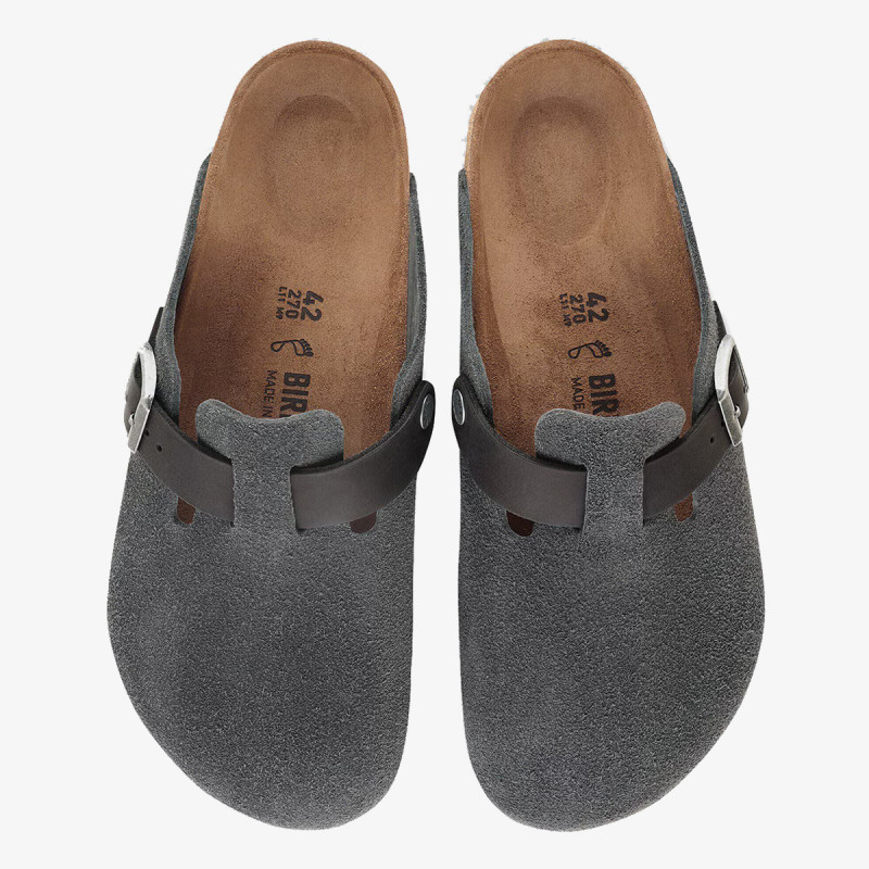 BIRKENSTOCK Чехли Boston LEVE/LEOI Charcoal 