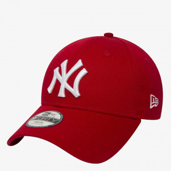 NEW ERA Шапка с козирка K940 LEAGUE BASIC NY SCARLET/WHITE 