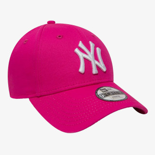 NEW ERA Шапка с козирка KAPA OTR. K940 LEAGUE BASIC NY HPINK/WHI 