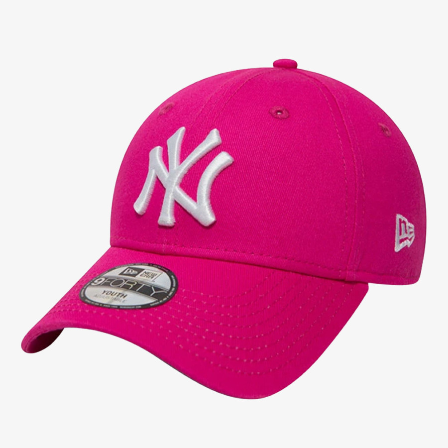 NEW ERA Шапка с козирка KAPA OTR. K940 LEAGUE BASIC NY HPINK/WHI 