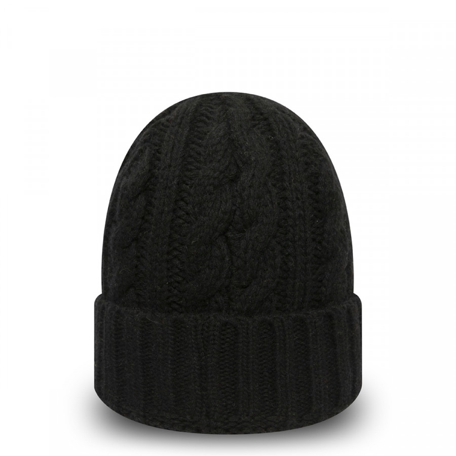 NEW ERA Шапка KAPA NEW ERA RIBBED CUFF KNIT NE BLK 