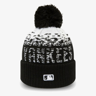 NEW ERA Шапка KAPA MLB SPORT KNIT KIDS NEYYAN BLKWHI 