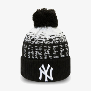 NEW ERA Шапка KAPA MLB SPORT KNIT KIDS NEYYAN BLKWHI 