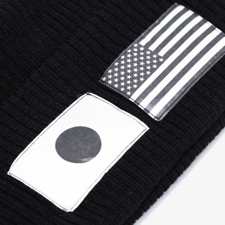 NEW ERA Шапка KAPA NE FLAG WATCH KNIT NE BLKWHIGRP 
