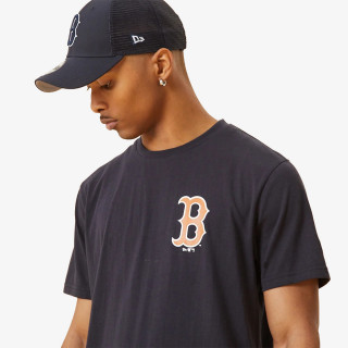 NEW ERA Тенискa MAJICA MLB LEFT CHEST TEAM LOGO T BOSRED 