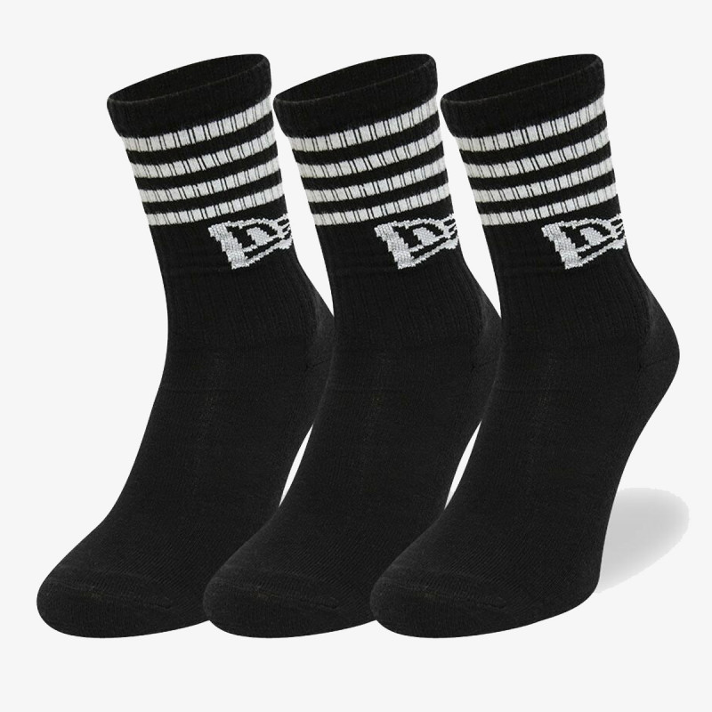 NEW ERA Чорапи NOGAVICE STRIPE CREW NE BLK 
