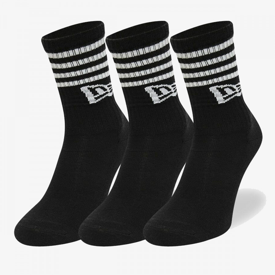 NEW ERA Чорапи NOGAVICE STRIPE CREW NE BLK 