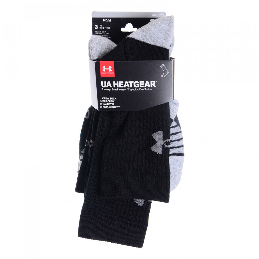 Чорапи HEATGEAR TECH CREW 3PK 