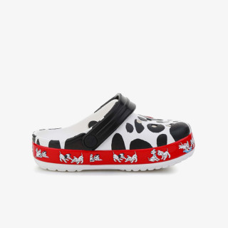 CROCS Чехли FL 101 Dalmatians Clog T Whi 