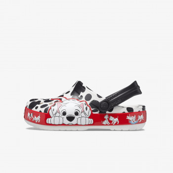 CROCS Чехли FL 101 Dalmatians Clog T Whi 