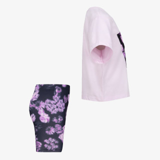 NIKE Тениска и къси панталони Boxy Set 