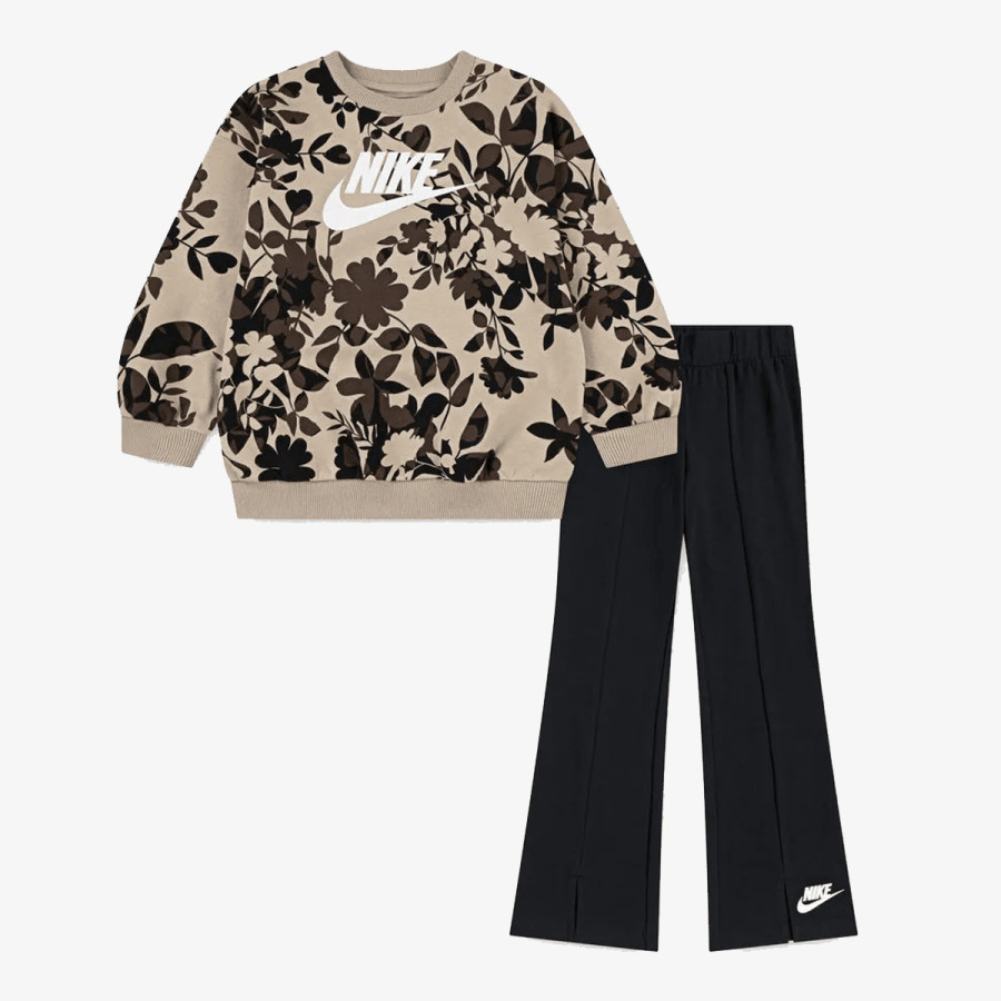 NIKE Комплект NKG FLORAL CAMO CREW LEGGING S 