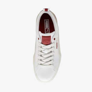 PUMA Спортни обувки PUMA White-Intense Red 