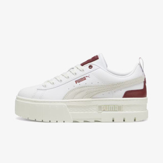 PUMA Спортни обувки PUMA White-Intense Red 