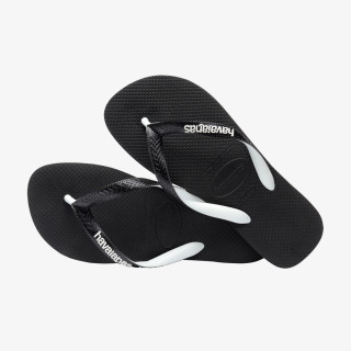 HAVAIANAS Джапанки HAV. BRASIL LOGO BLACK/BLACK I25 