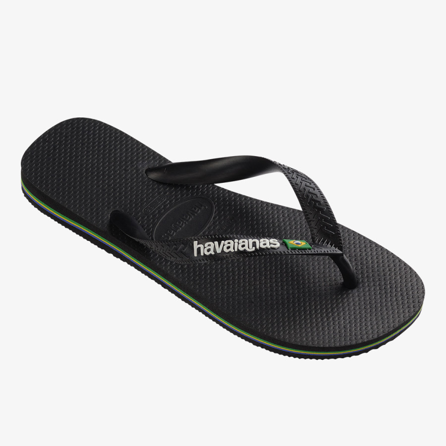 HAVAIANAS Джапанки HAV. BRASIL LOGO BLACK/BLACK I25 