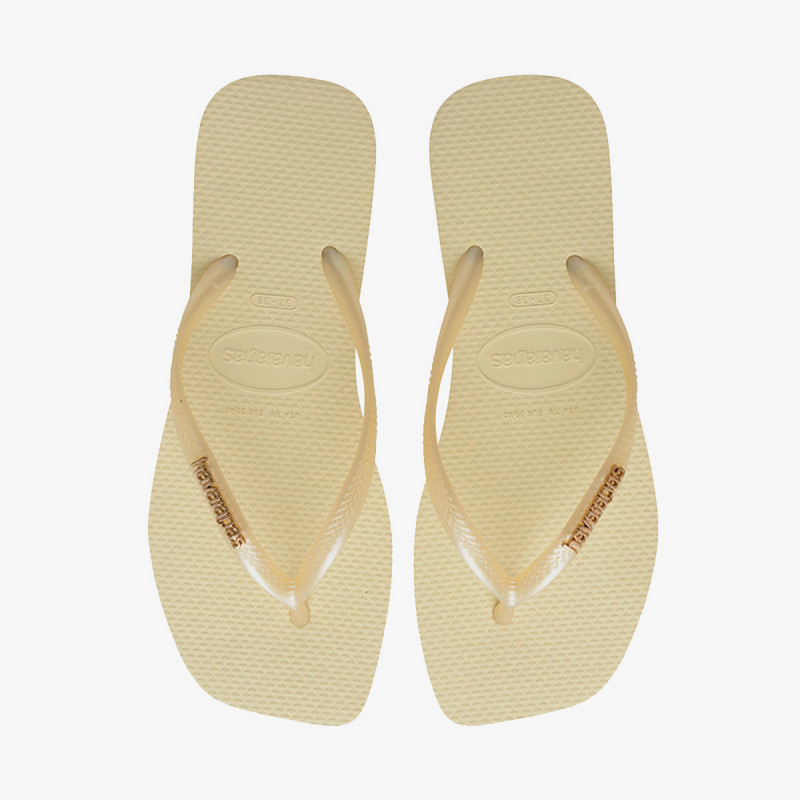 HAVAIANAS Джапанки SLIM SQUARE LOGO METALLIC 