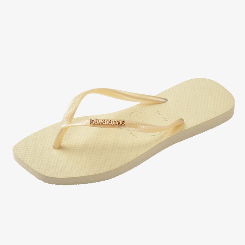 HAVAIANAS Джапанки SLIM SQUARE LOGO METALLIC 