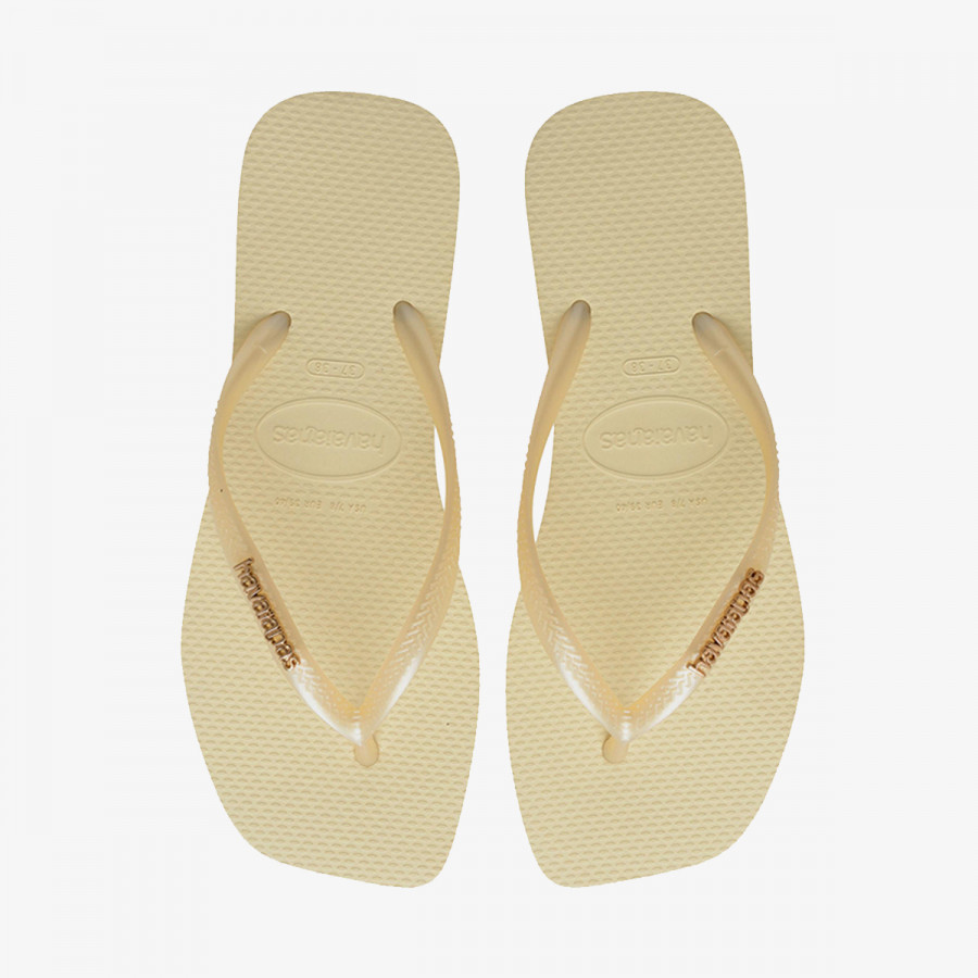 HAVAIANAS Джапанки SLIM SQUARE LOGO METALLIC 