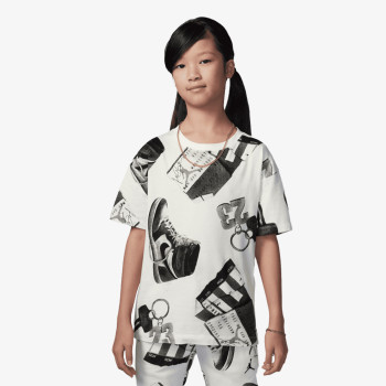 NIKE Тенискa JDG WJ BROOKLYN AOP SS TEE 