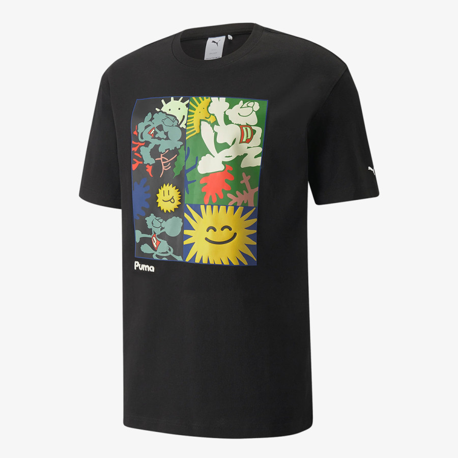 PUMA Тенискa PUMA ADVENTURE PLANET Graphic Tee 