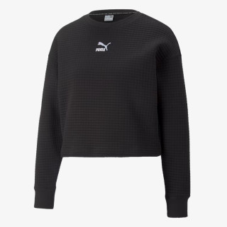 PUMA Суитшърт PUMA CLASSICS QUILTED CREW 