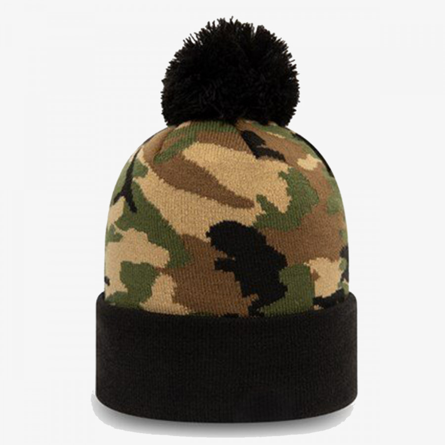 NEW ERA Шапка KAPA MENS CAMO CROWN CUFF KNIT NEYYAN WD 