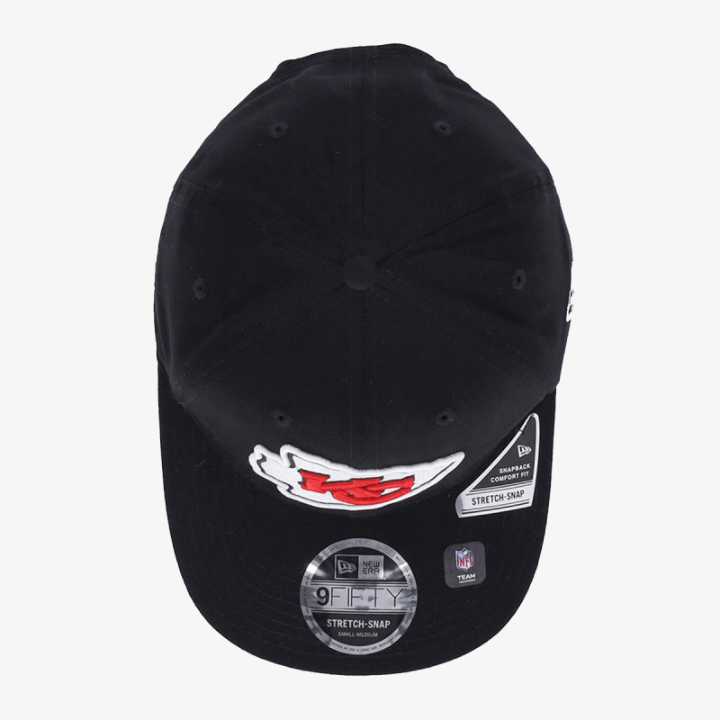 NEW ERA Шапка KAPA TEAM COLOUR 9FIFTY STSP KANCHI  BLK 