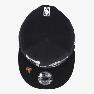 NEW ERA Шапка KAPA NBA22 DRAFT 950 CW LOSLAK BLKBLKWHI 