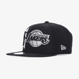 NEW ERA Шапка KAPA NBA22 DRAFT 950 CW LOSLAK BLKBLKWHI 