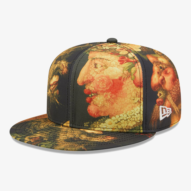 NEW ERA Шапка с козирка LE LOUVRE BLKWHI 