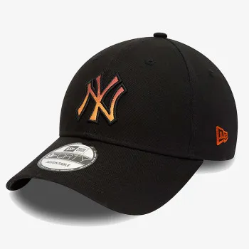 NEW ERA Шапка GRADIENT INFILL 9FORTY NEYYAN  BLKRDW 