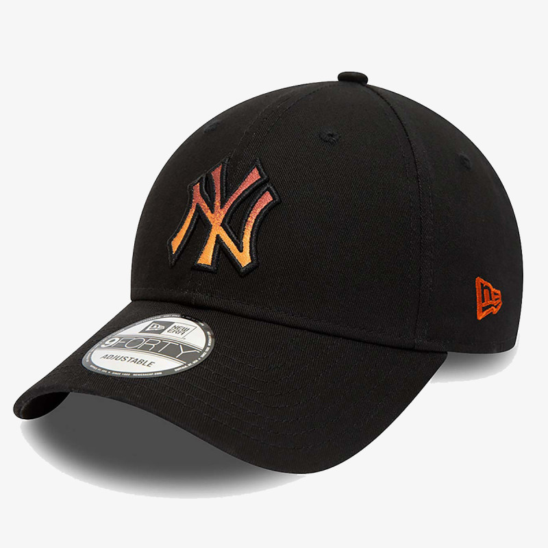 NEW ERA Шапка с козирка GRADIENT INFILL 9FORTY NEYYAN  BLKRDW 