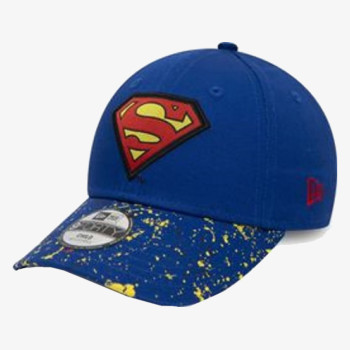 NEW ERA Шапка с козирка CHYT DC PAINT SPLAT 9FORTY SUPMAN  BRY 