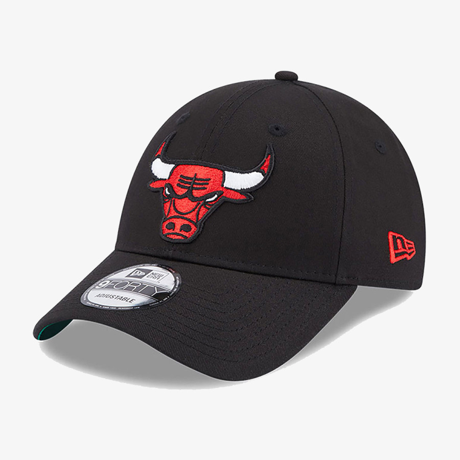 NEW ERA Шапка с козирка TEAM SIDE PATCH 9FORTY CHIBUL  BLKFDR 