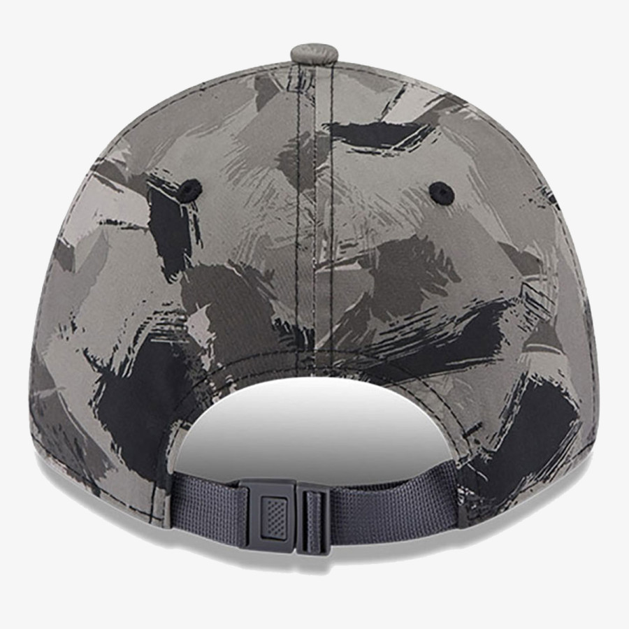 NEW ERA Шапка с козирка PAINTED AOP 9FORTY NEYYAN  GRHBLK 