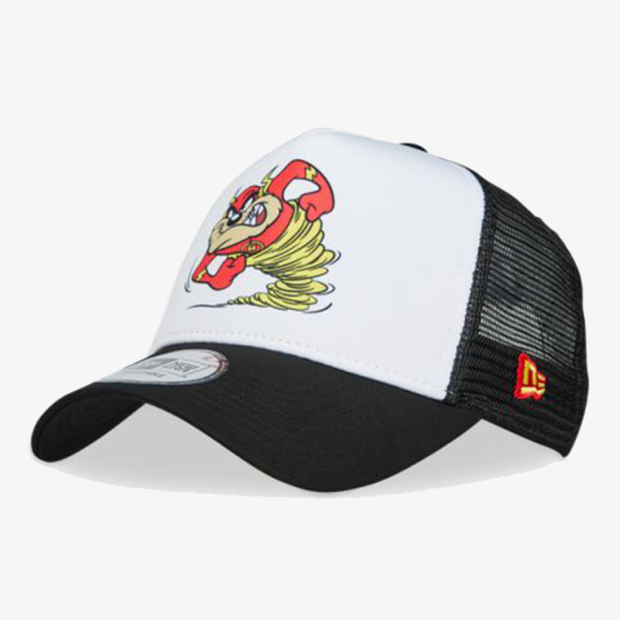 NEW ERA Шапка с козирка KAPA THE FLASH TRUCKER LTMASH WHIBLK 
